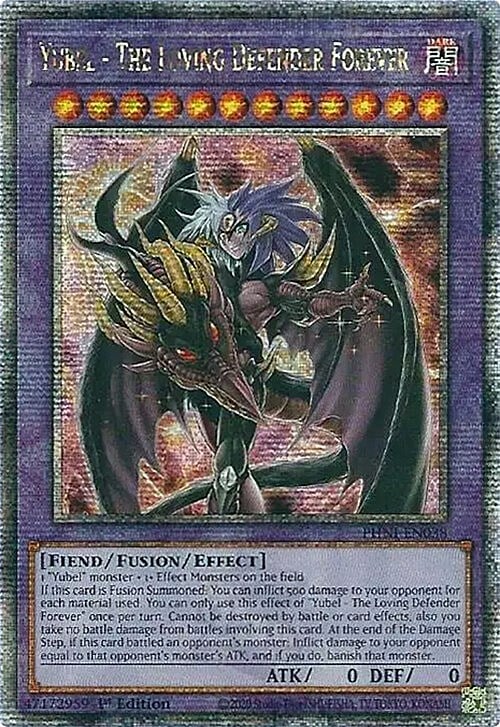 Yubel - The Loving Defender Forever Card Front