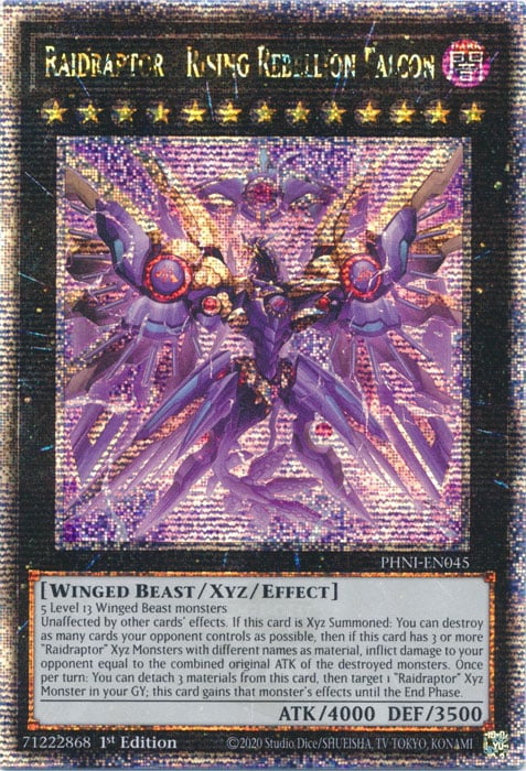 Raidraptor - Rising Rebellion Falcon Phantom Nightmare | Yu-Gi-Oh ...