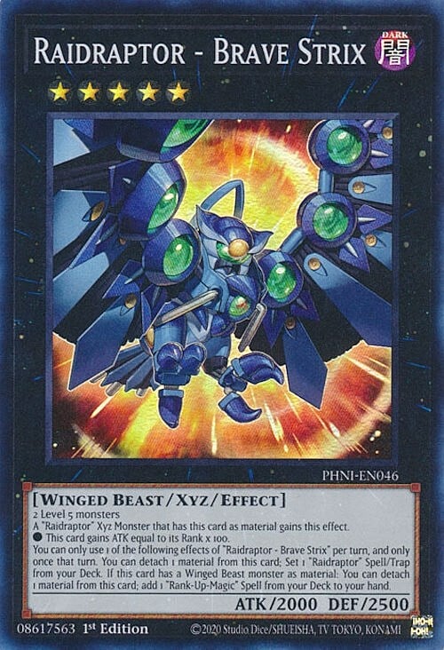 Raidraptor - Coraggioso Strix Card Front