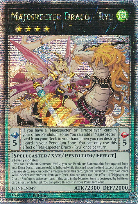 Maestospettro Draco - Ryu Card Front