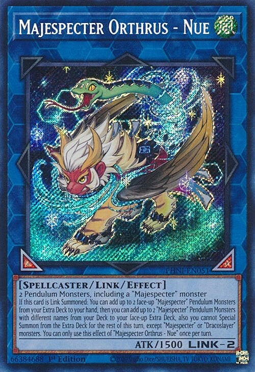 Majespecter Orthus - Nue Card Front