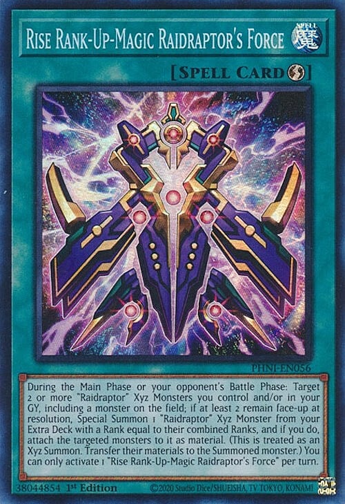 Rise-Rank-Up-Magic Raidraptor's Force Card Front