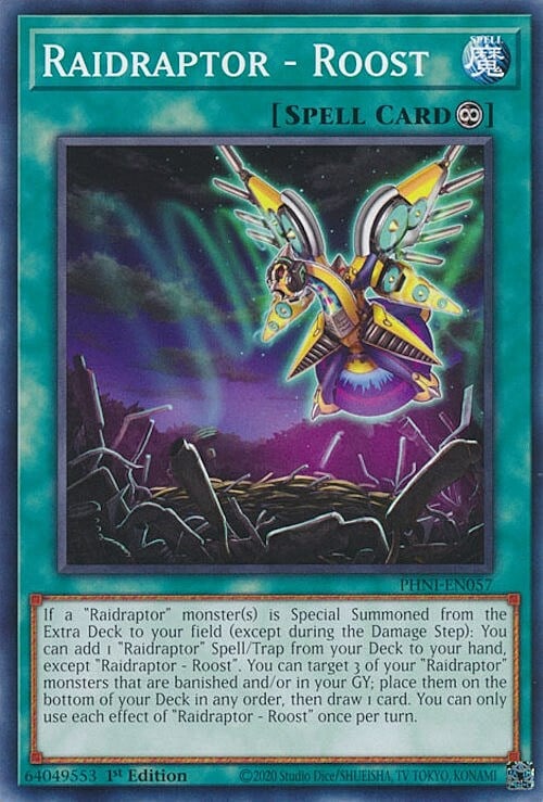 Raidraptor - Roost Card Front