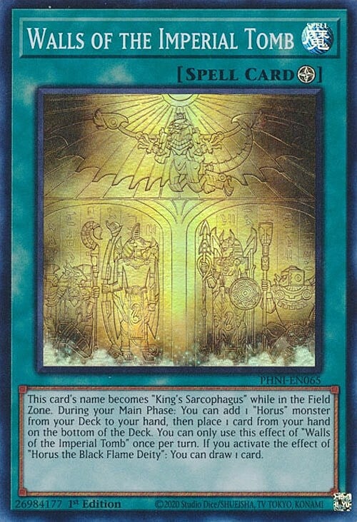 Walls of the Imperial Tomb Card Front