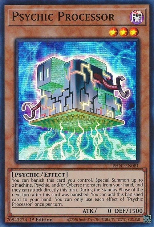 Psychic Processor Card Front