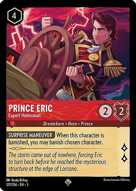 Prince Eric - Expert Helmsman Card Front