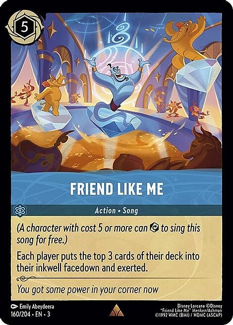 Friend Like Me Card Front