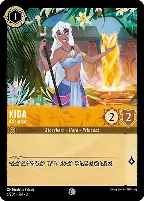 Kida - Atlantean Card Front