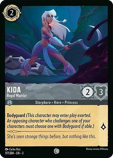 Kida - Royal Warrior Frente