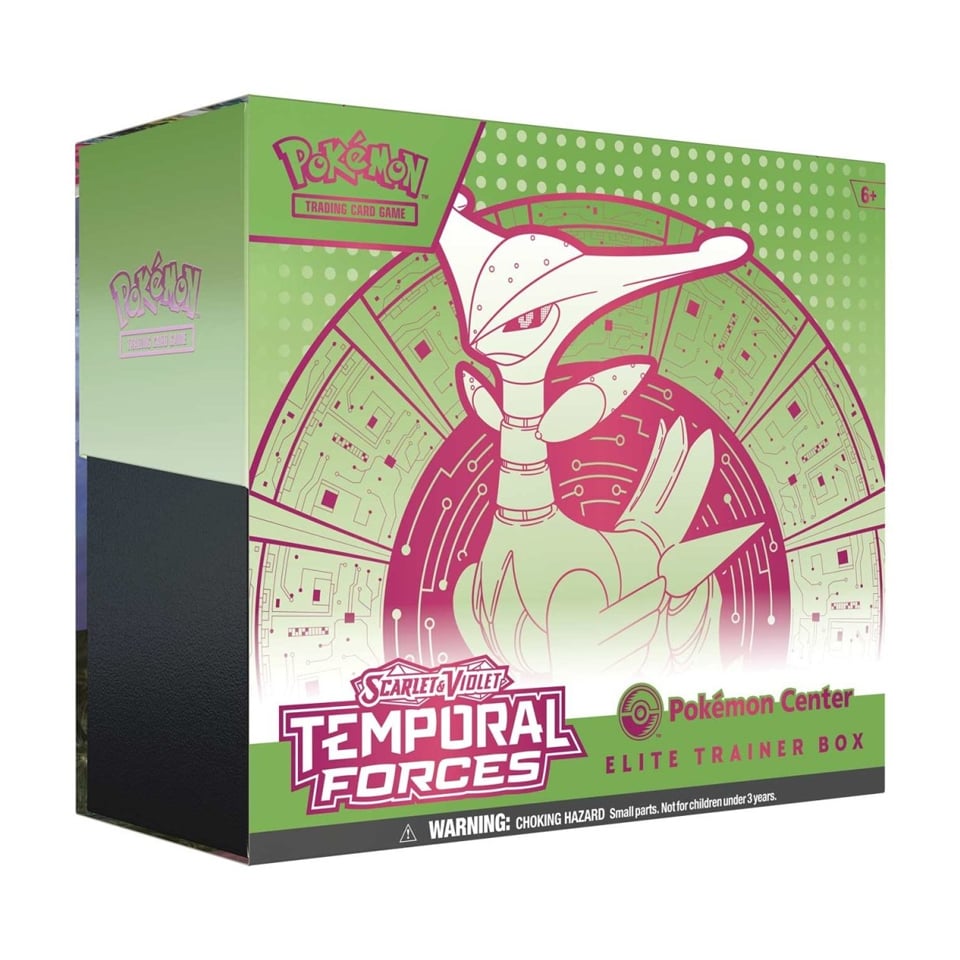 Temporal Forces: "Iron Leaves" Pokémon Center Elite Trainer Box