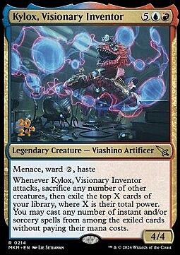 Kylox, Inventore Visionario Card Front