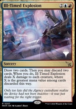 Ill-Timed Explosion Murders at Karlov Manor Promos | Magic | CardTrader