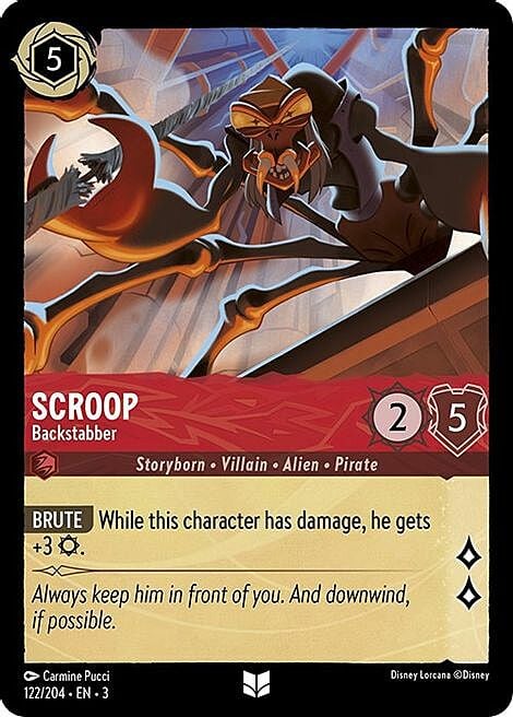 Scroop - Traditore Card Front