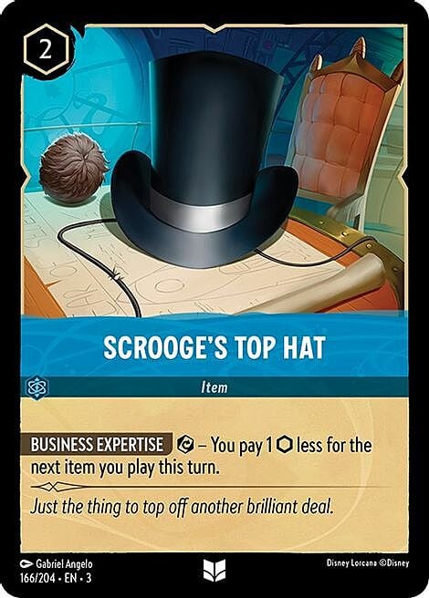 Scrooge's Top Hat Frente