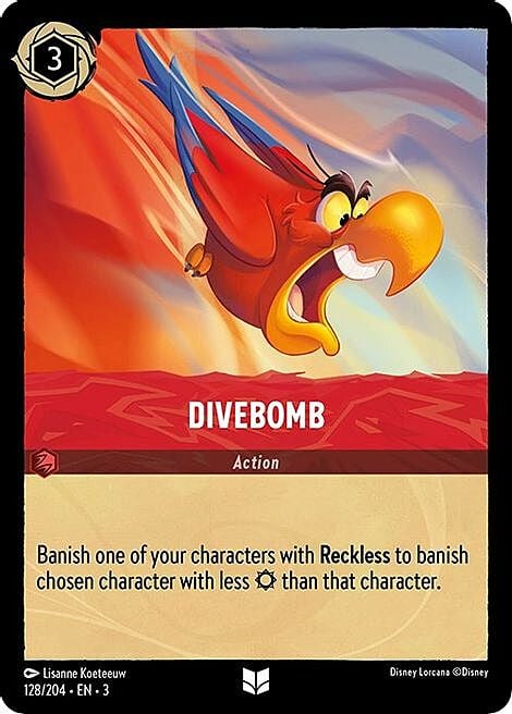 Divebomb Card Front