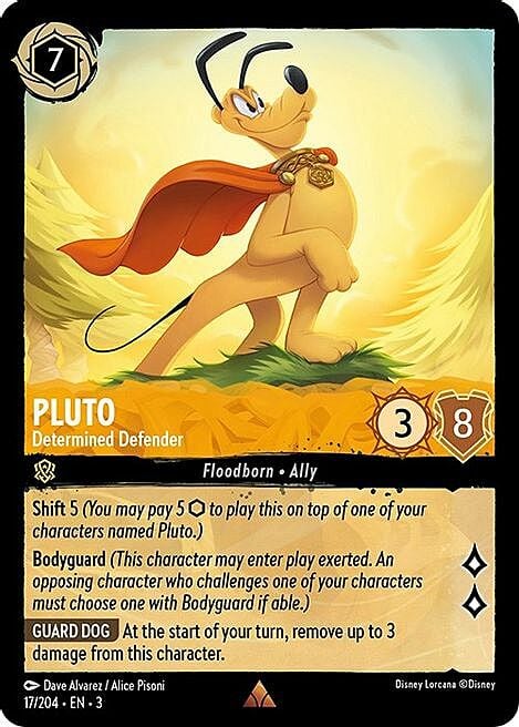 Pluto - Determined Defender Frente