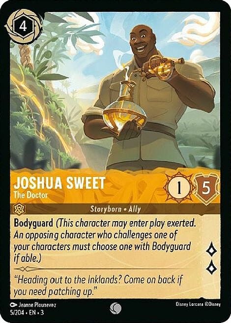 Joshua Sweet - The Doctor Card Front