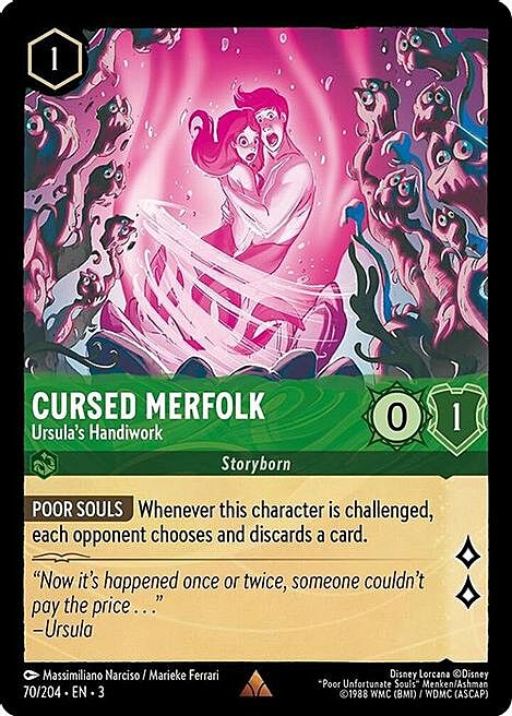 Cursed Merfolk - Ursula's Handiwork Frente