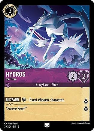 Hydros - Titano di Ghiaccio Card Front