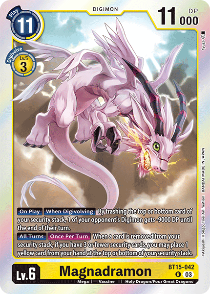 Magnadramon Card Front