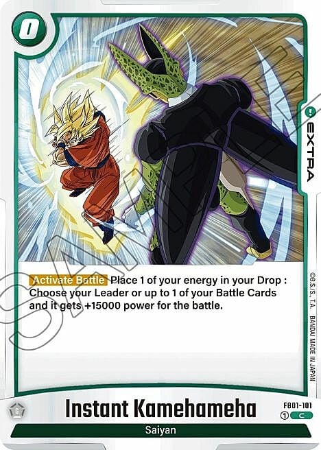 Instant Kamehameha Card Front