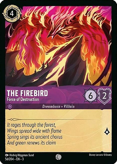 The Firebird - Force of Destruction Frente