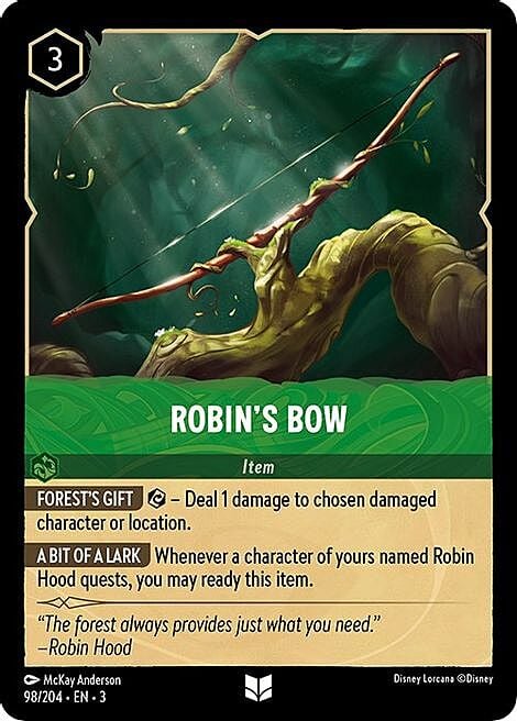 Robin's Bow Frente