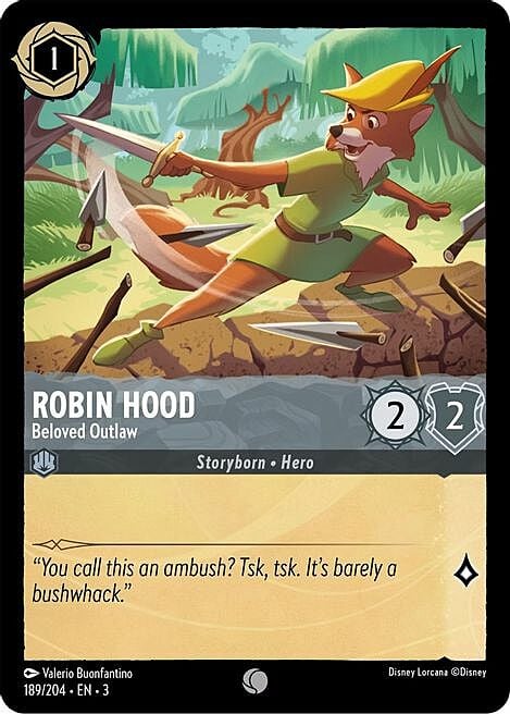 Robin Hood - Amato Fuorilegge Card Front