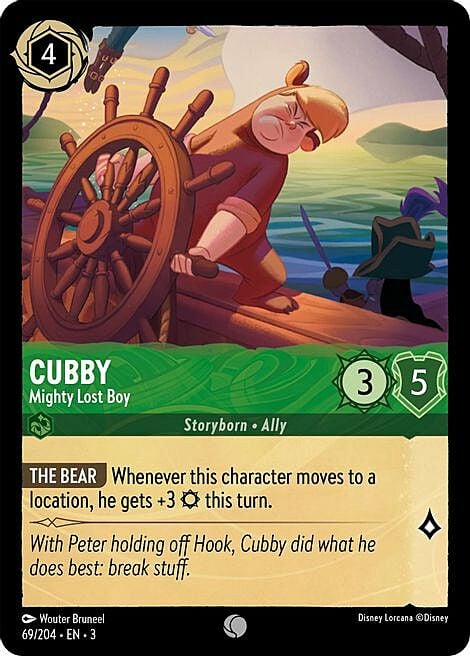 Cubby - Possente Bimbo Sperduto Card Front