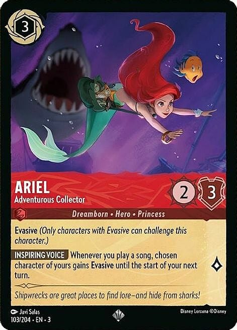 Ariel - Collezionista Avventurosa Card Front