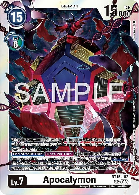 Apocalymon Card Front