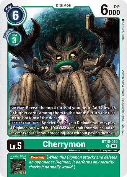 Cherrymon Card Front