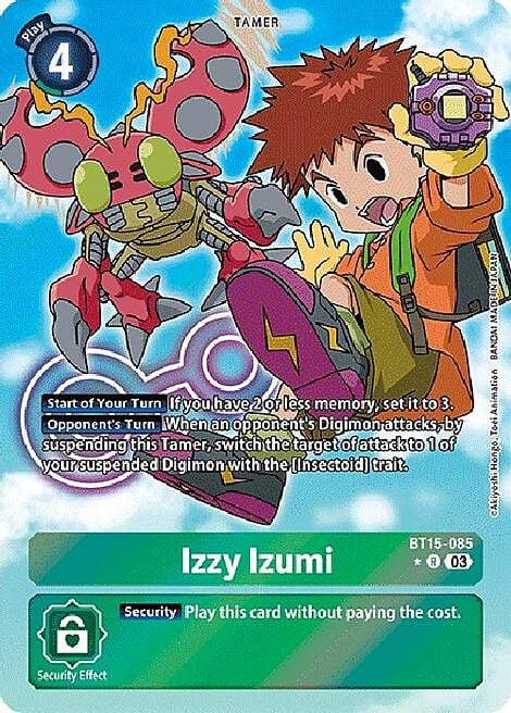 Izzy Izumi Card Front