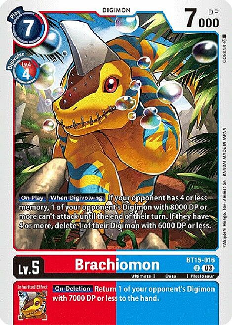 Brachiomon Card Front