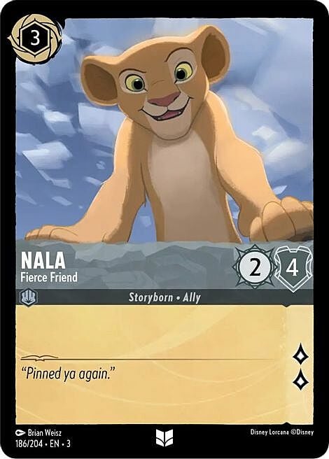 Nala - Fiera Amica Card Front