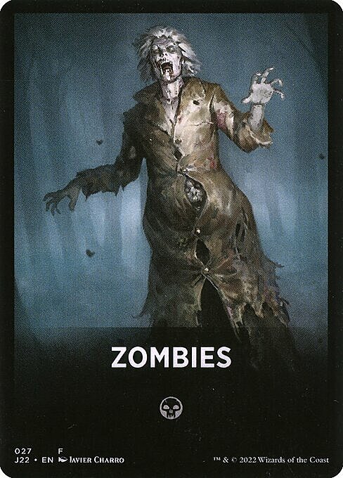 Jumpstart Pack Summary Card: Zombies Frente