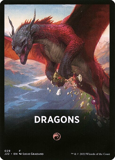 Theme Card: Dragons Card Front