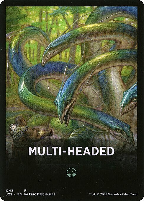 Theme Card: Multi-Headed Card Front