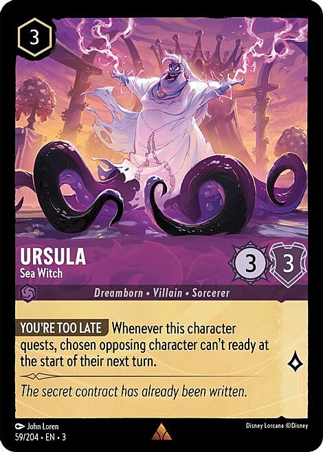 Ursula - Sea Witch Frente