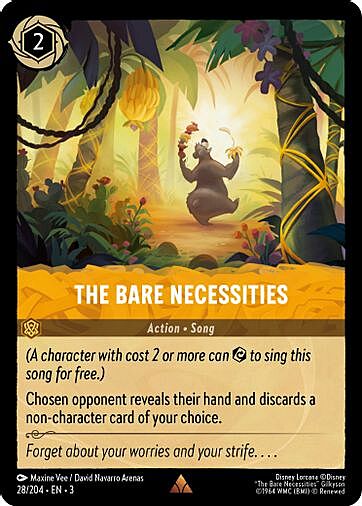 The Bare Necessities Card Front