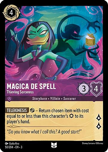 Magica De Spell - Thieving Sorceress Card Front