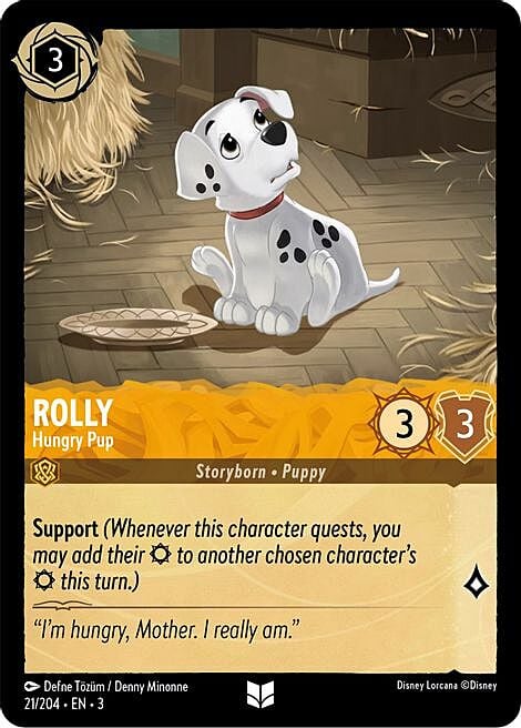 Rolly - Hungry Pup Frente