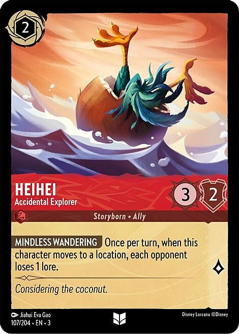 HeiHei - Accidental Explorer Card Front