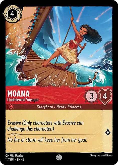 Vaiana - Viaggiatrice Imperterrita Card Front