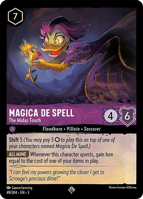 Magica De Spell - The Midas Touch Frente