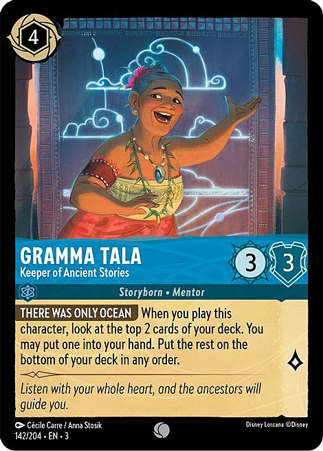 Gramma Tala - Keeper of Ancient Stories Frente