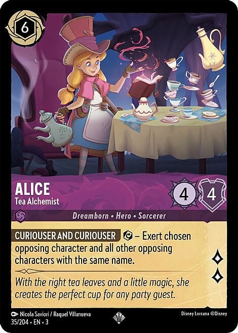 Alice - Alchimista del Tè Card Front