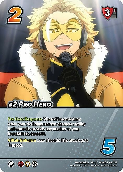 #2 Pro Hero Card Front