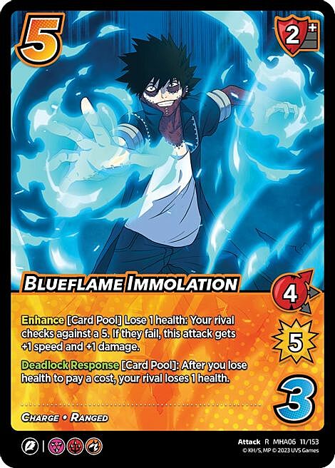 Blueflame Immolation Card Front