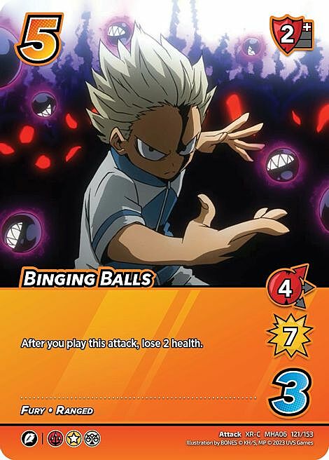 Binging Balls Card Front